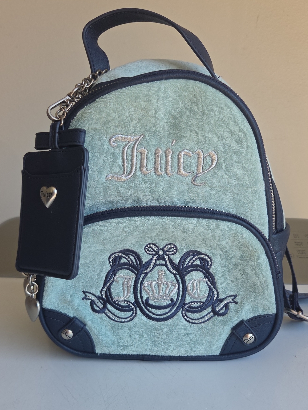 Juicy couture mini backpack Velvet